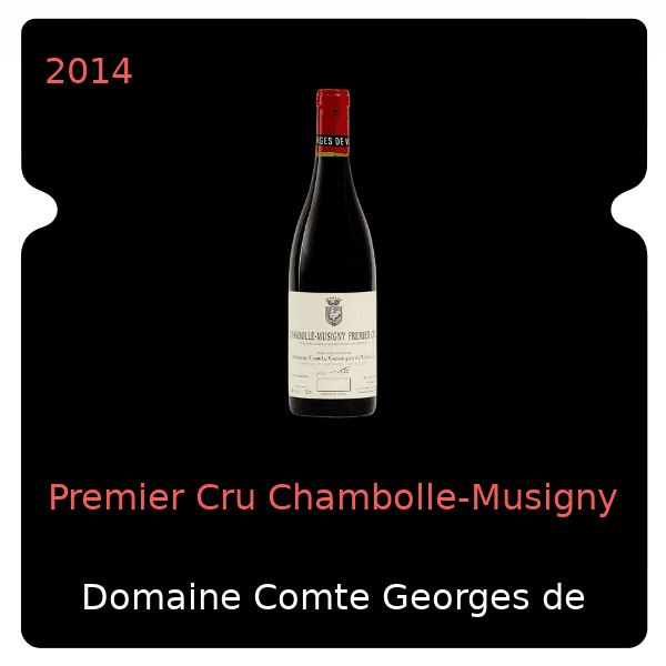 Comte Georges de Vogue Premier Cru Chambolle-Musigny 2014