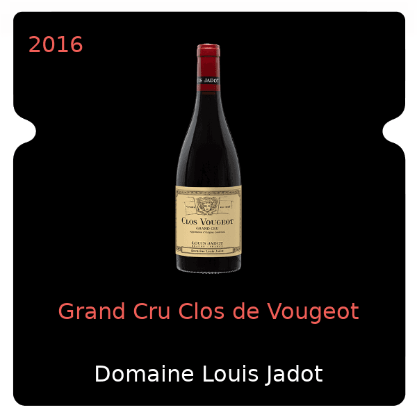 Louis Jadot Grand Cru Clos de Vougeot 2016