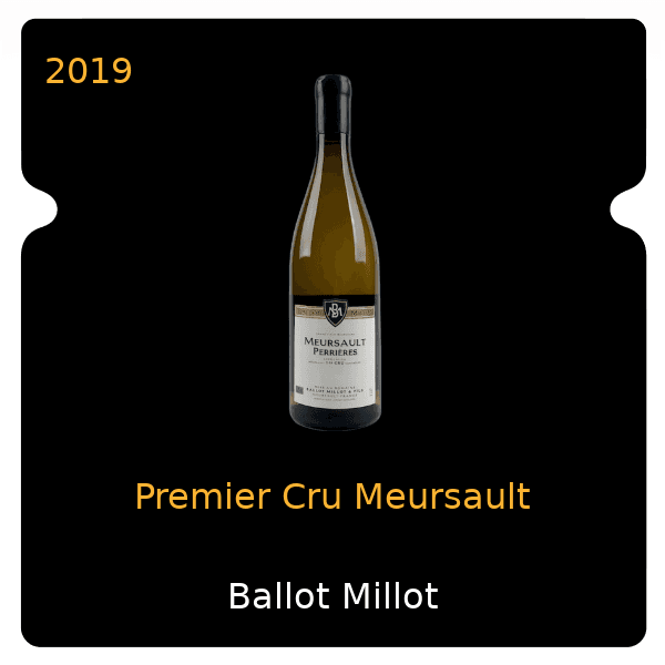 Ballot Millot Premier Cru Meursault 2019