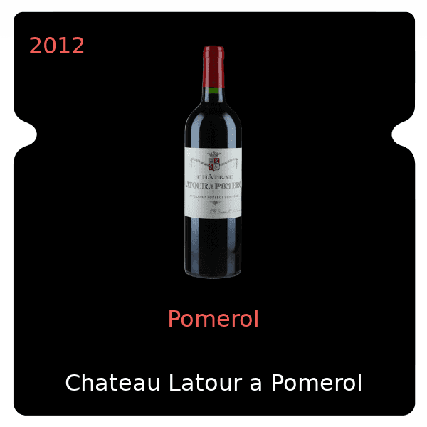 Latour a Pomerol Pomerol 2012