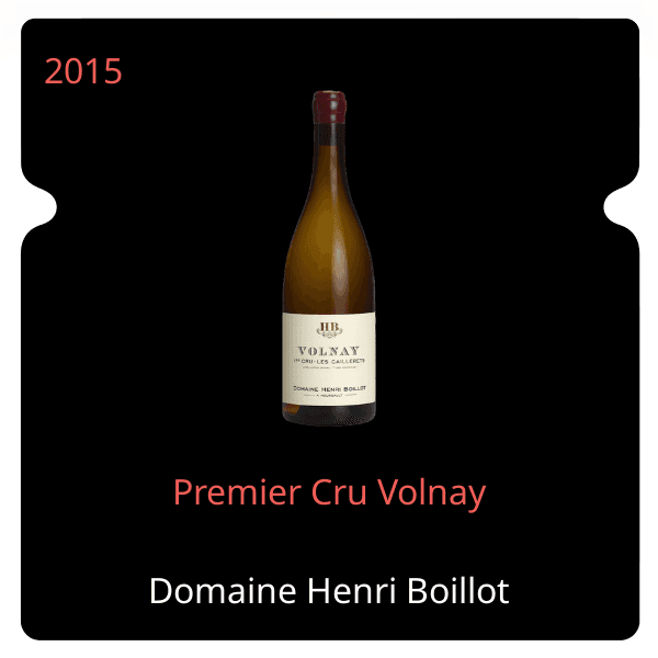 Henri Boillot Premier Cru Volnay 2015