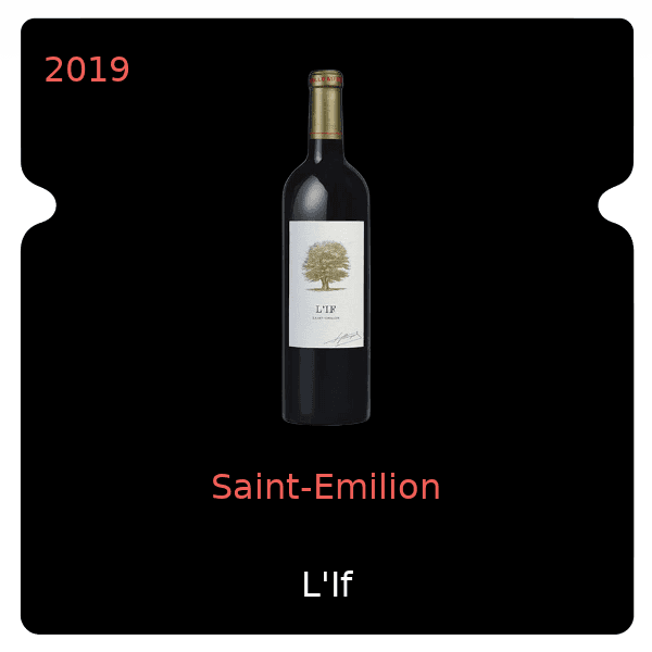 L'If Saint-Emilion 2019