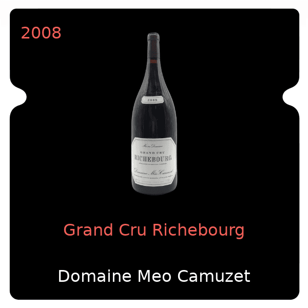 Meo Camuzet Grand Cru Richebourg 2008