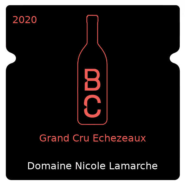 Nicole Lamarche Grand Cru Echezeaux 2020