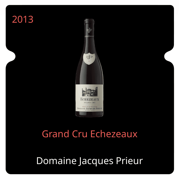 Jacques Prieur Grand Cru Echezeaux 2013