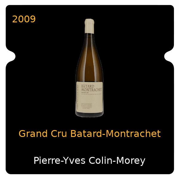 Pierre-Yves Colin-Morey Grand Cru Batard-Montrachet 2009