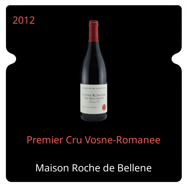 Roche de Bellene Premier Cru Vosne-Romanee 2012