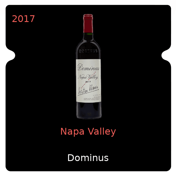 Dominus Napa Valley 2017