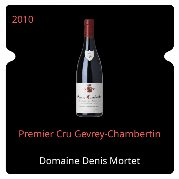Denis Mortet Premier Cru Gevrey-Chambertin 2010