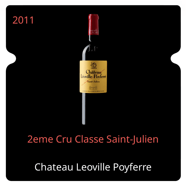 Leoville Poyferre 2eme Cru Classe Saint-Julien 2011