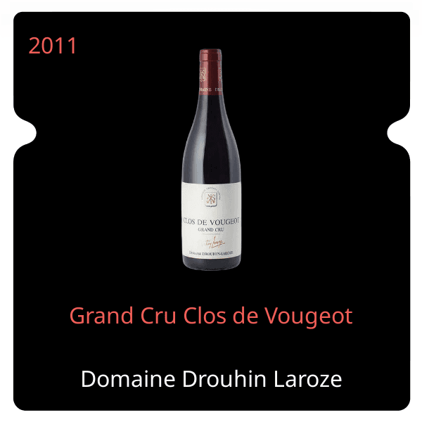 Drouhin Laroze Grand Cru Clos de Vougeot 2011