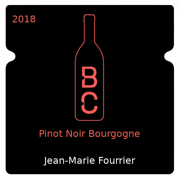 Jean-Marie Fourrier Pinot Noir Bourgogne 2018