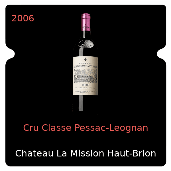 Mission Haut-Brion Cru Classe Pessac-Leognan 2006