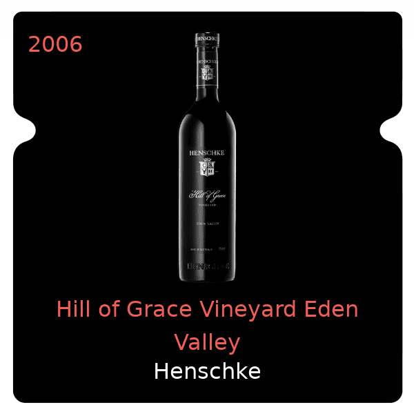 Henschke Hill of Grace Vineyard Eden Valley 2006