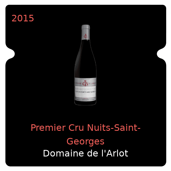 l'Arlot Premier Cru Nuits-Saint-Georges 2015