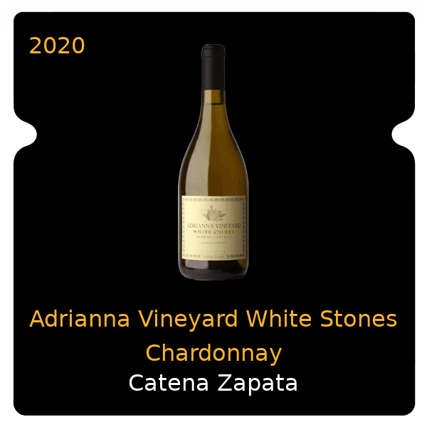 Zapata Adrianna Vineyard White Stones Chardonnay 2020