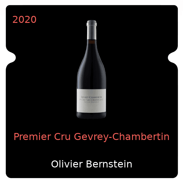 Olivier Bernstein Premier Cru Gevrey-Chambertin 2020