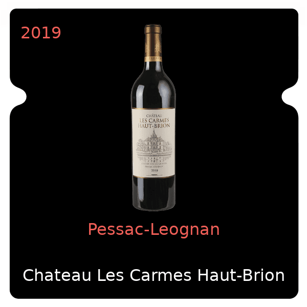 Carmes Haut-Brion Pessac-Leognan 2019