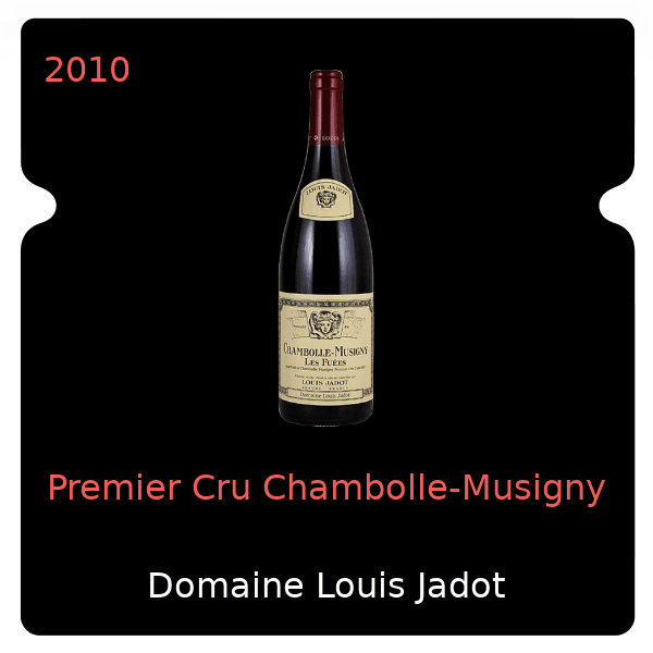 Louis Jadot Premier Cru Chambolle-Musigny 2010