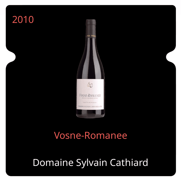 Sylvain Cathiard Vosne-Romanee 2010