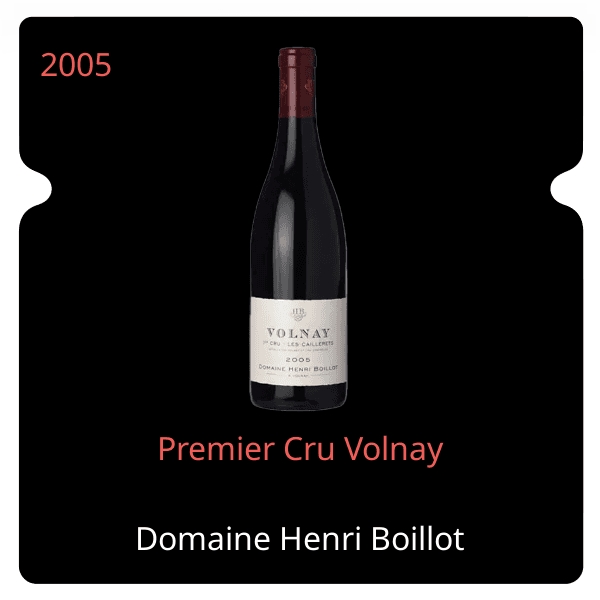 Henri Boillot Premier Cru Volnay 2005