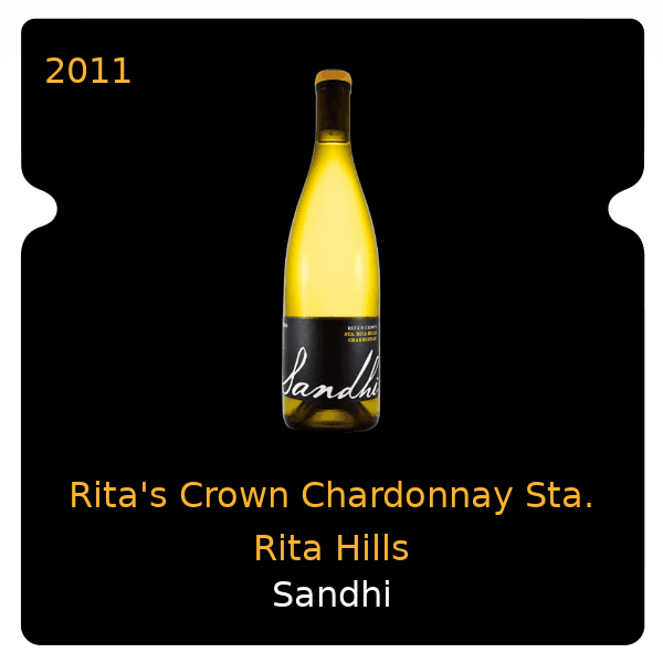Sandhi Rita's Crown Chardonnay Sta. Rita Hills 2011