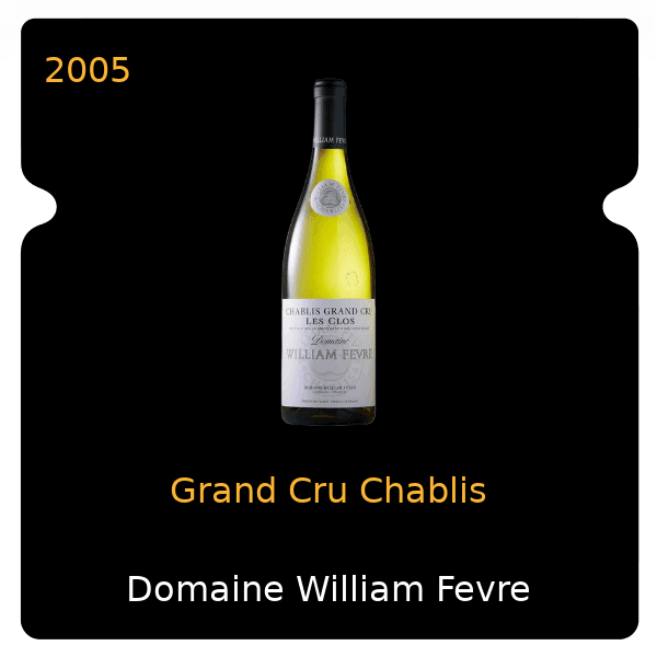 William Fevre Grand Cru Chablis 2005