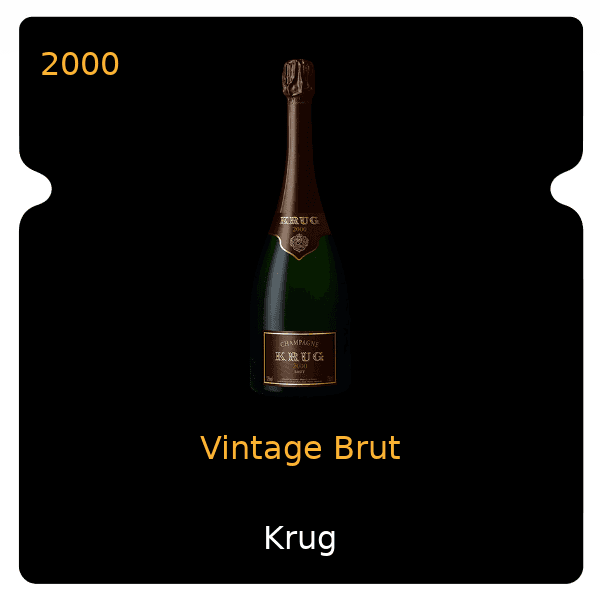 Krug Vintage Brut 2000