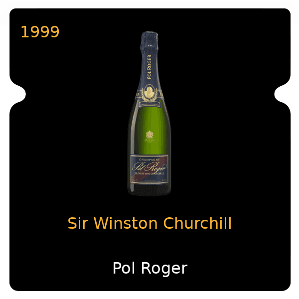 Pol Roger Sir Winston Churchill 1999