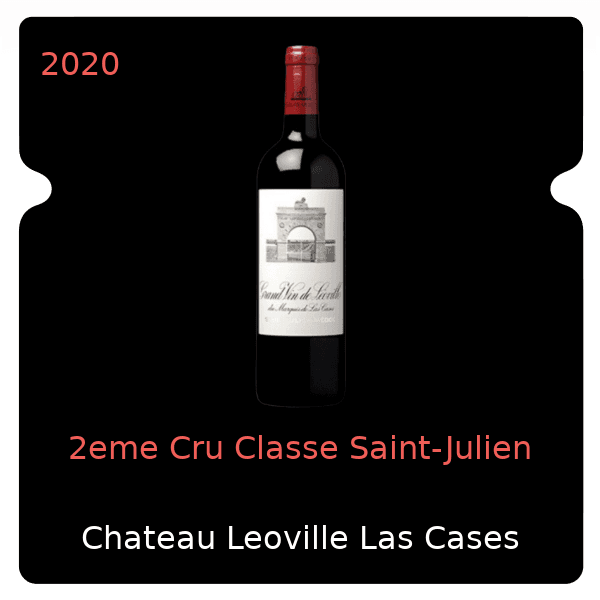 Leoville Las Cases 2eme Cru Classe Saint-Julien 2020