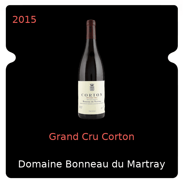 Bonneau du Martray Grand Cru Corton 2015