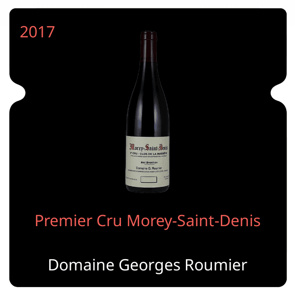 Georges Roumier Premier Cru Morey-Saint-Denis 2017