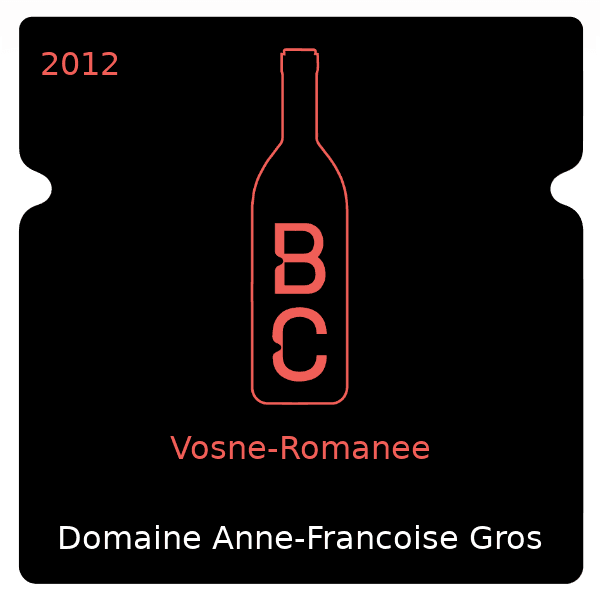 Anne Gros Vosne-Romanee 2012
