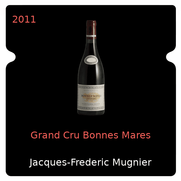 Jacques-Frederic Mugnier Grand Cru Bonnes Mares 2011