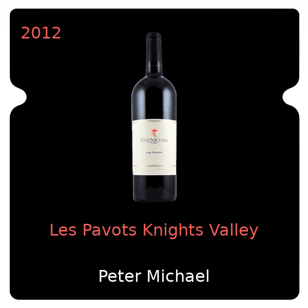 Peter Michael Les Pavots Knights Valley 2012