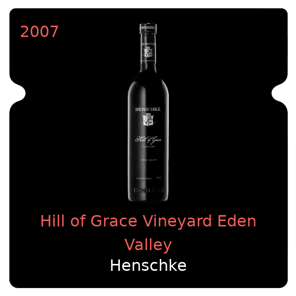 Henschke Hill of Grace Vineyard Eden Valley 2007