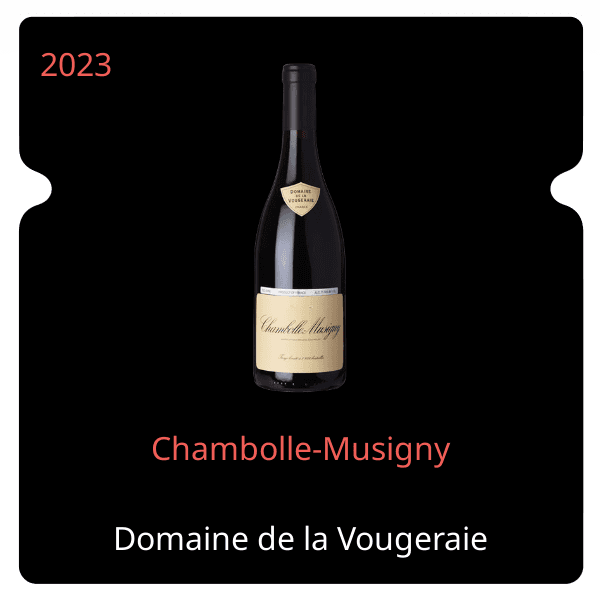 Vougeraie Chambolle-Musigny 2023