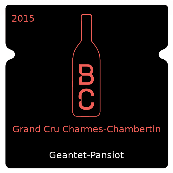 Geantet-Pansiot Grand Cru Charmes-Chambertin 2015