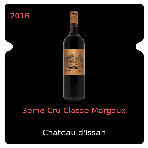 d'Issan 3eme Cru Classe Margaux 2016