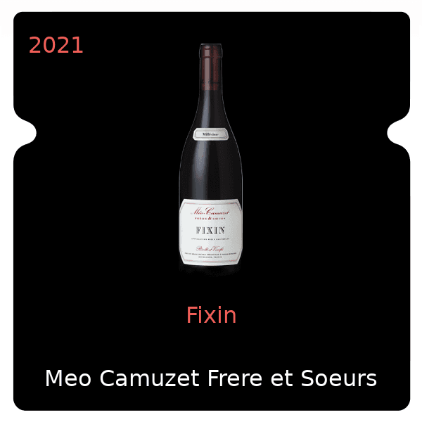 Meo Camuzet Frere et Soeurs Fixin 2021