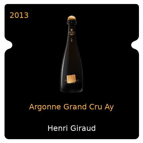Henri Giraud Argonne Grand Cru Ay 2013