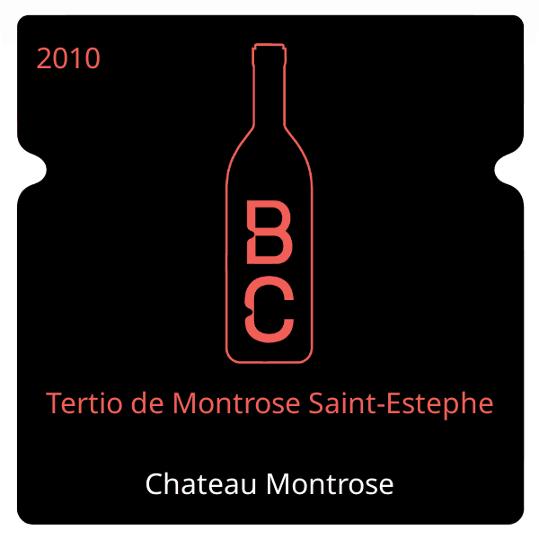 Montrose Tertio de Montrose Saint-Estephe 2010