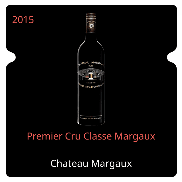 Margaux Premier Cru Classe Margaux 2015