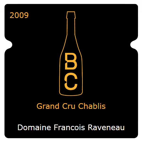 Francois Raveneau Grand Cru Chablis 2009