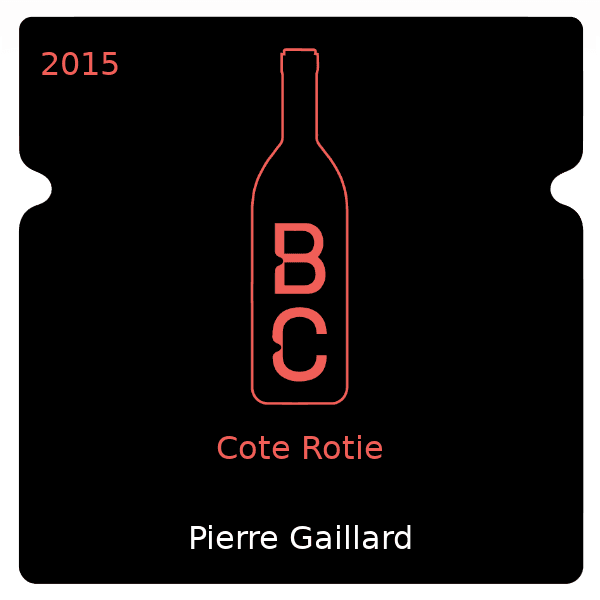 Pierre Gonon Cote Rotie 2015