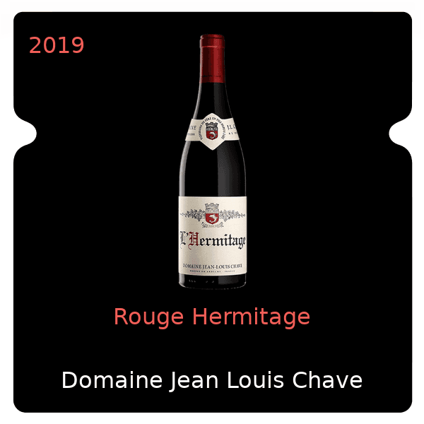 Jean-Louis Chave Rouge Hermitage 2019