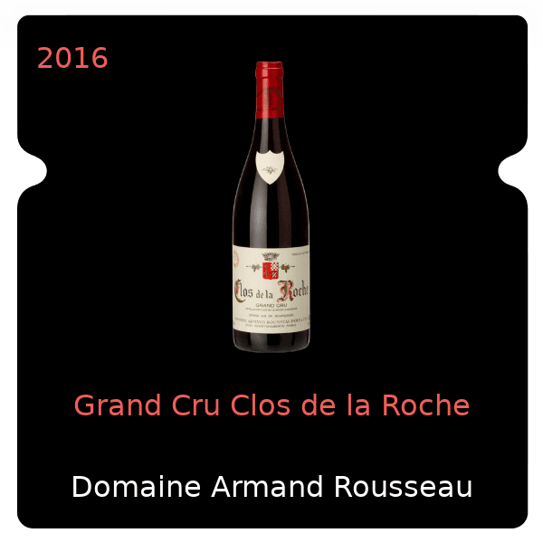 Armand Rousseau Grand Cru Clos de la Roche 2016