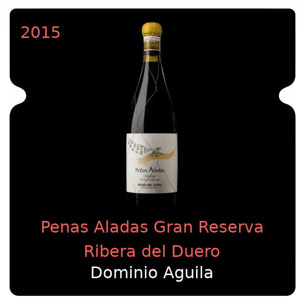 Dominio Aguila Penas Aladas Gran Reserva Ribera del Duero 2015