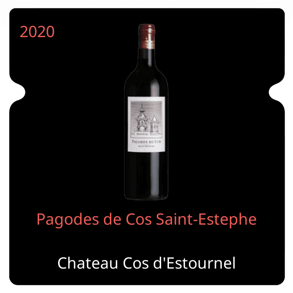 Cos d'Estournel Pagodes de Cos Saint-Estephe 2020