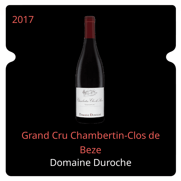 Duroche Grand Cru Chambertin-Clos de Beze 2017